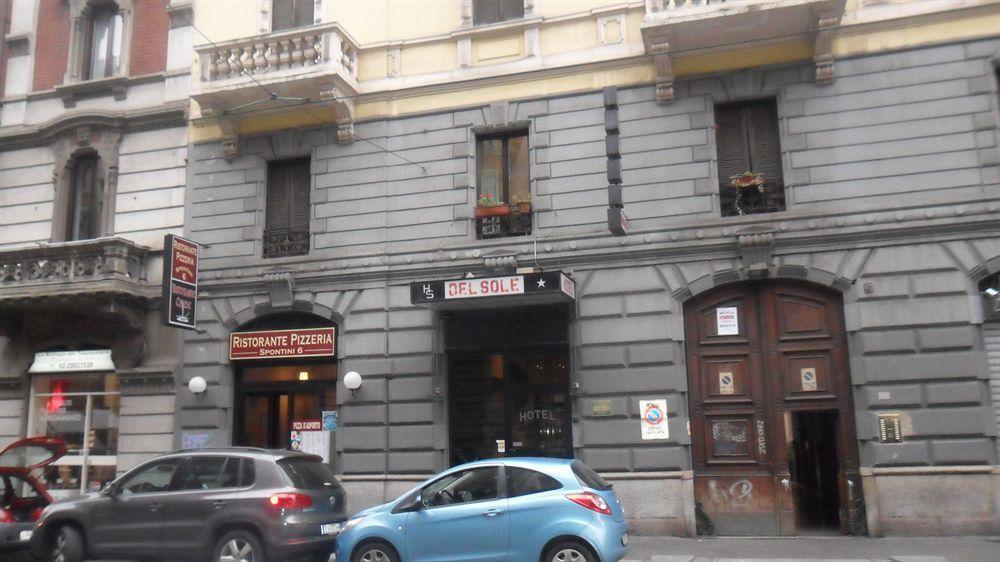 Hotel Del Sole Mailand Exterior foto